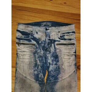 Robin Jeans Distressed Biker Jeans Mens 34